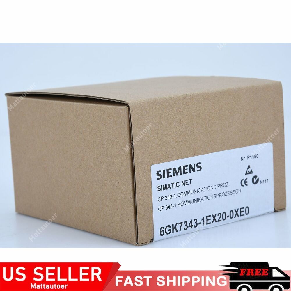 New Siemend 6GK7343-1EX20-0XE0 SIMATIC NET CP 343-1 US STOCK 6GK7 343-1EX20-0XE0