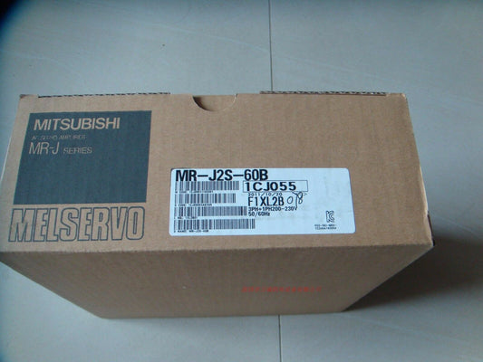 1PC MITSUBISHI AC SERVO DRIVER MR-J2S-60B NEW ORIGINAL FREE EXPEDITED SHIP DHL / UPS / FedEx