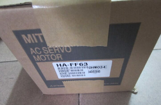 MITSUBISHI AC SERVO MOTOR HA-FF63 HAFF63 NEW ORIGINAL FREE EXPEDITED SHIPPING DHL / UPS / FedEX