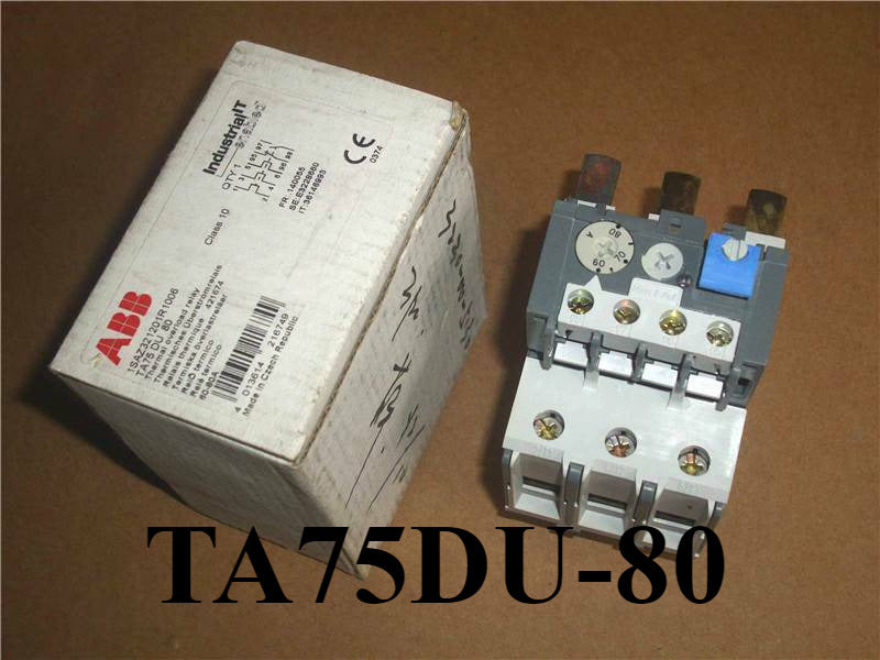 NEW 1PC For ABB TA75-DU-80 TA75DU-80 Thermal Overload Relay