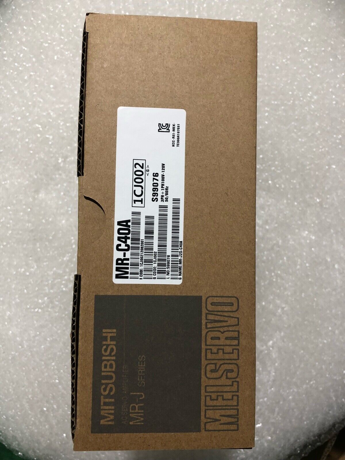 NEW MITSUBISHI AC SERVO DRIVER MR-C40A MRC40A FREE EXPEDITED SHIPPING DHL / UPS / FedEX