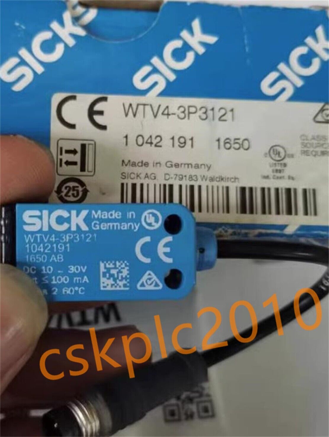 1 PCS NEW IN BOX SICK Photoelectric switch Sensors 1042191 WTV4-3P3121