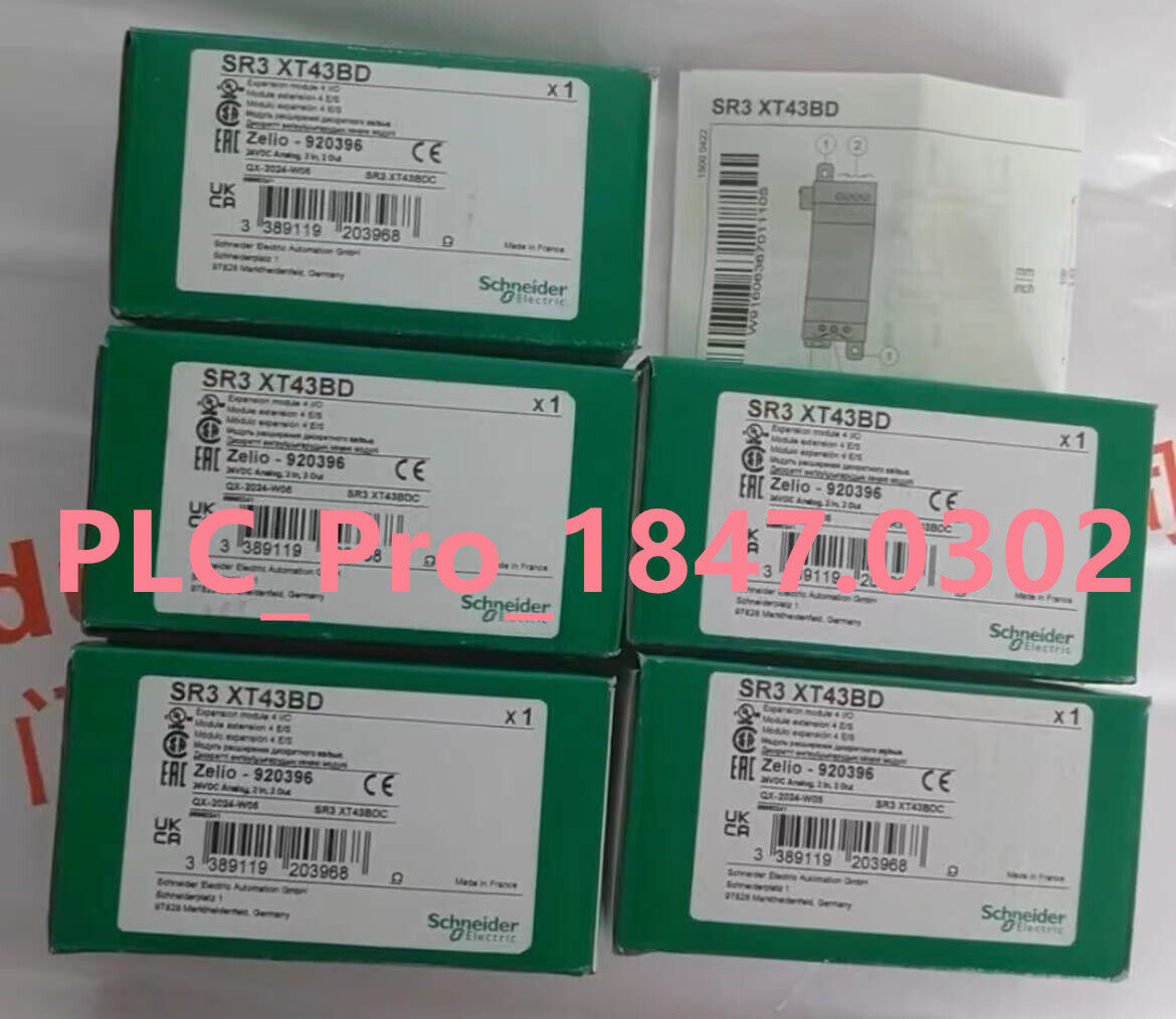 SR3XT43BD 1PCS Brand New Schneider SR3XT43BD Fast delivery