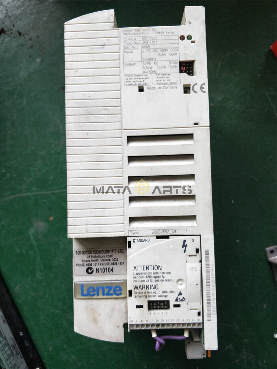 1PCS USED LENZE E82EV552-4B E82EV552_4B E82EV552K4B