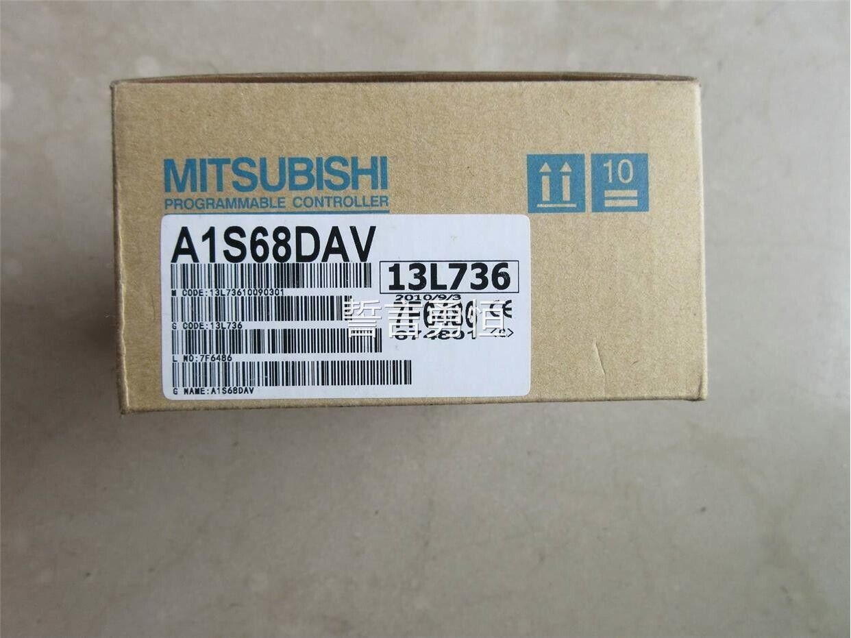 NEW IN BOX MITSUBISHI A1S68DAV PLC UNIT A1S68DAV FREE EXPEDITED SHIPPING DHL / UPS / FedEX