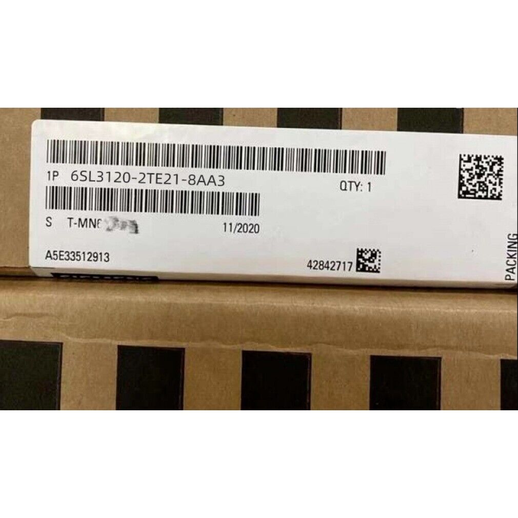 New Siemens 6SL3 120-2TE21-8AA3 6SL3120-2TE21-8AA3 SINAMICS S120 Double Motor