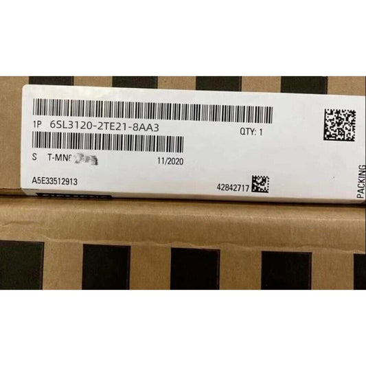 New Siemens 6SL3 120-2TE21-8AA3 6SL3120-2TE21-8AA3 SINAMICS S120 Double Motor