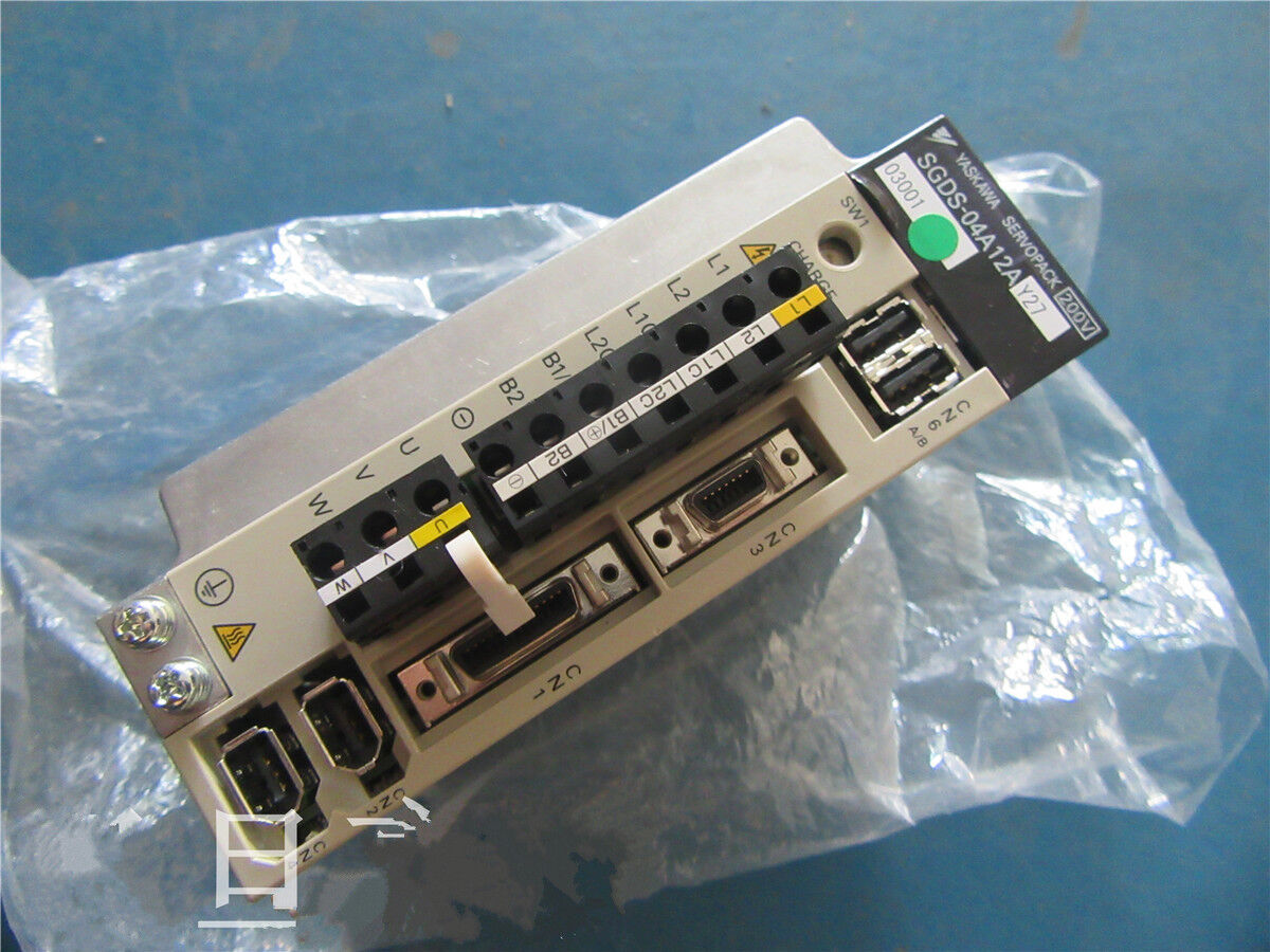 1PC YASKAWA AC SERVO DRIVER SGDS-04A12AY27 NEW ORIGINAL FREE EXPEDITED SHIPPING DHL / UPS / FedEx