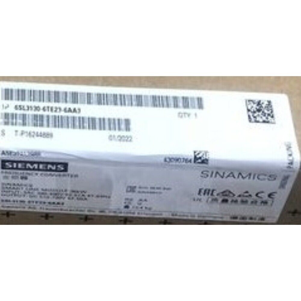 New Siemens 6SL3130-6TE21-6AA3 6SL31306TE216AA3 SINAMICS S120 Double Motor