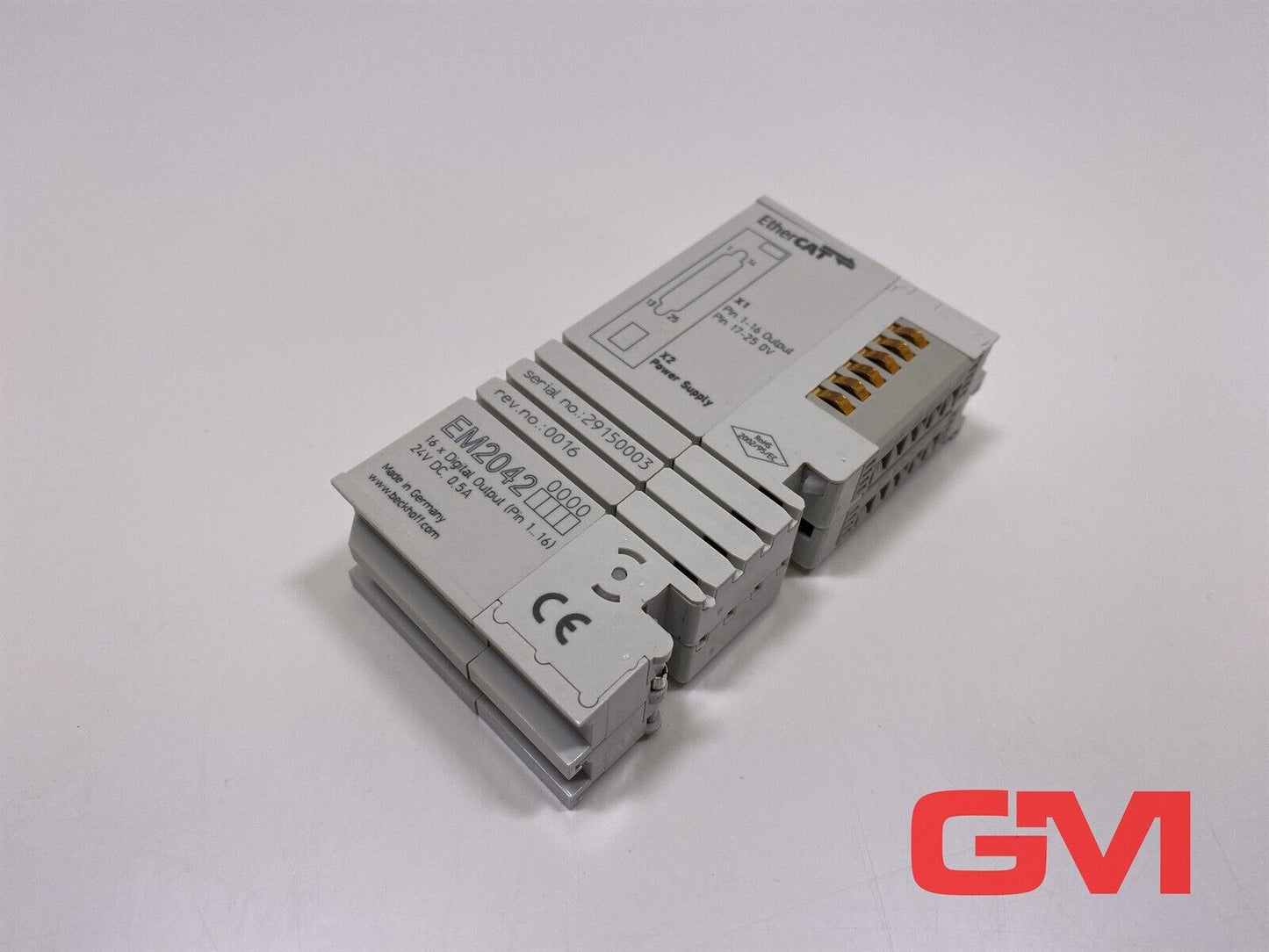 Beckhoff Ethercat - Terminal EM2042 16-Kanal-Digital-Ausgang D-Sub 24V Dc
