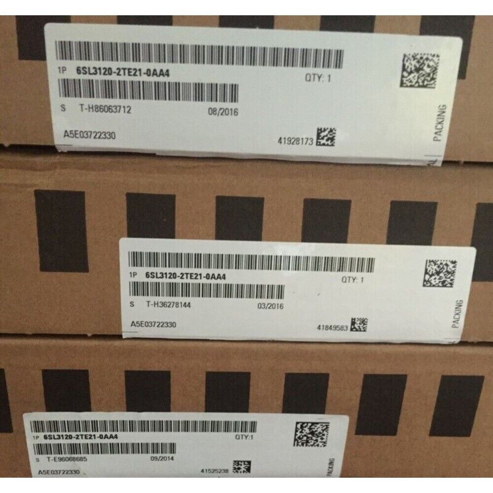New Siemens 6SL3120-2TE21-0AA4 6SL3 120-2TE21-0AA4 SINAMICS S120 Double Motor