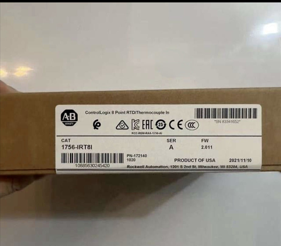 Sealed for Allen Bradley 1756-IRT8I Ser A ControlLogix 8 Channel Analog Module DHL / UPS / FedEx