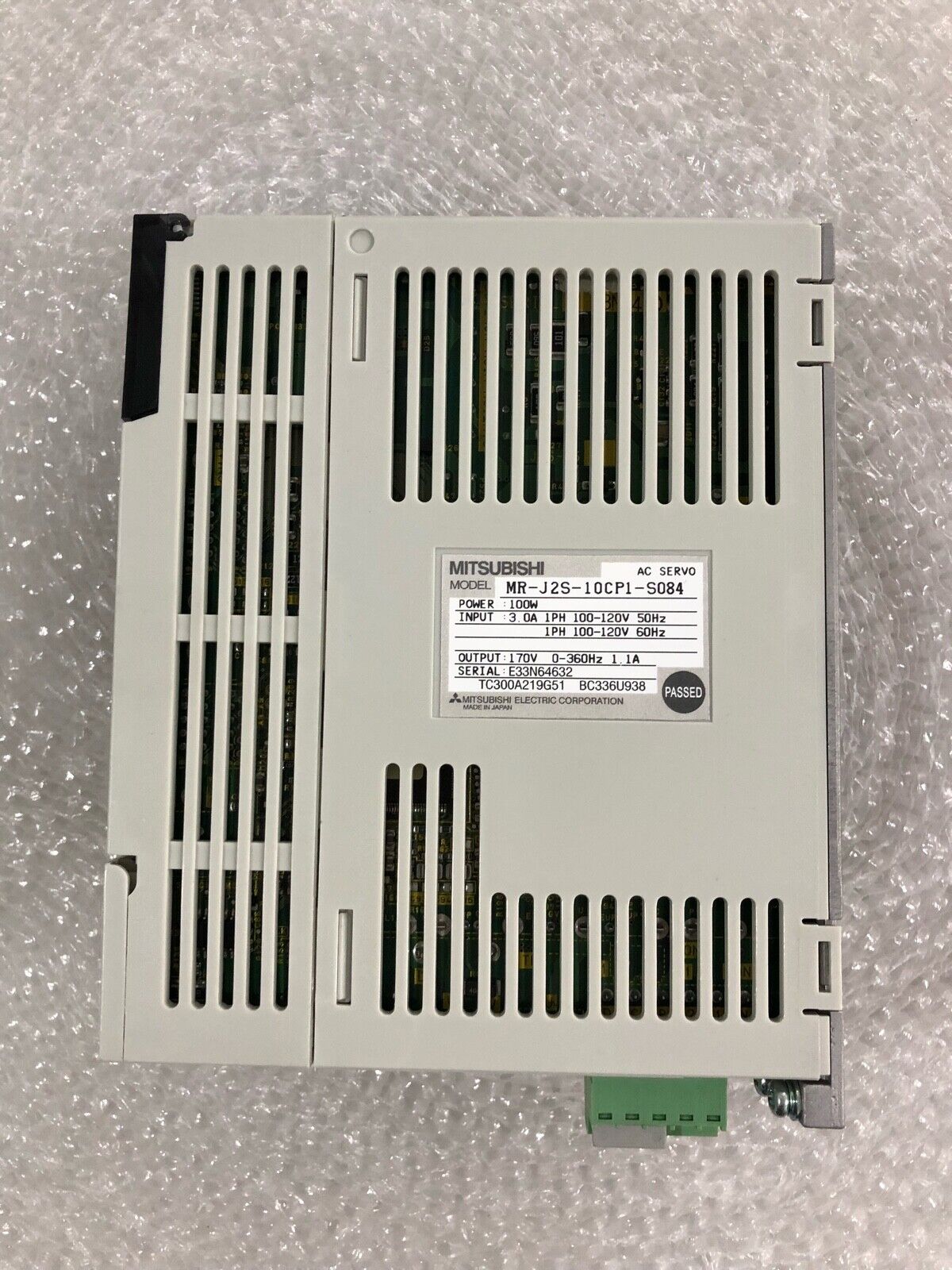 1PC MITSUBISHI AC SERVO DRIVER MR-J2S-10CP1-S084 NEW FREE EXPEDITED SHIPPING DHL / UPS / FedEx