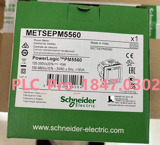 New Schneider METSEPM5560 Multifunctional Instrument Power logic meter PM5560