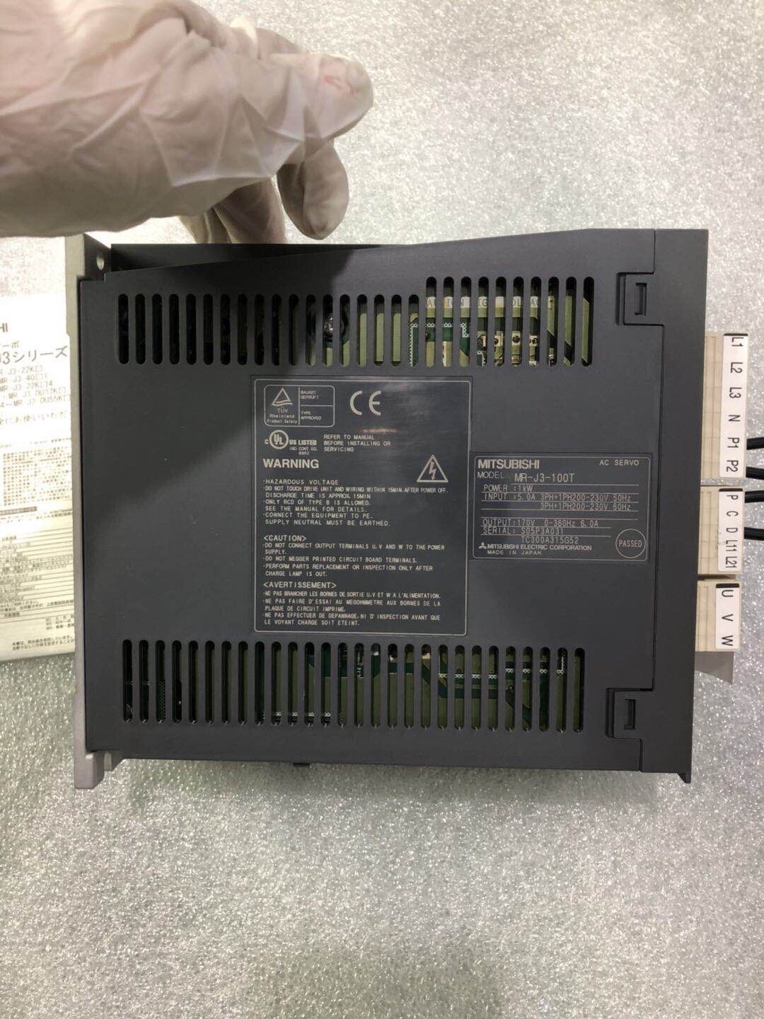 1PC NEW MITSUBISHI AC SERVO DRIVER MR-J3-100T MRJ3100T FREE EXPEDITED SHIPPING DHL / UPS / FedEx