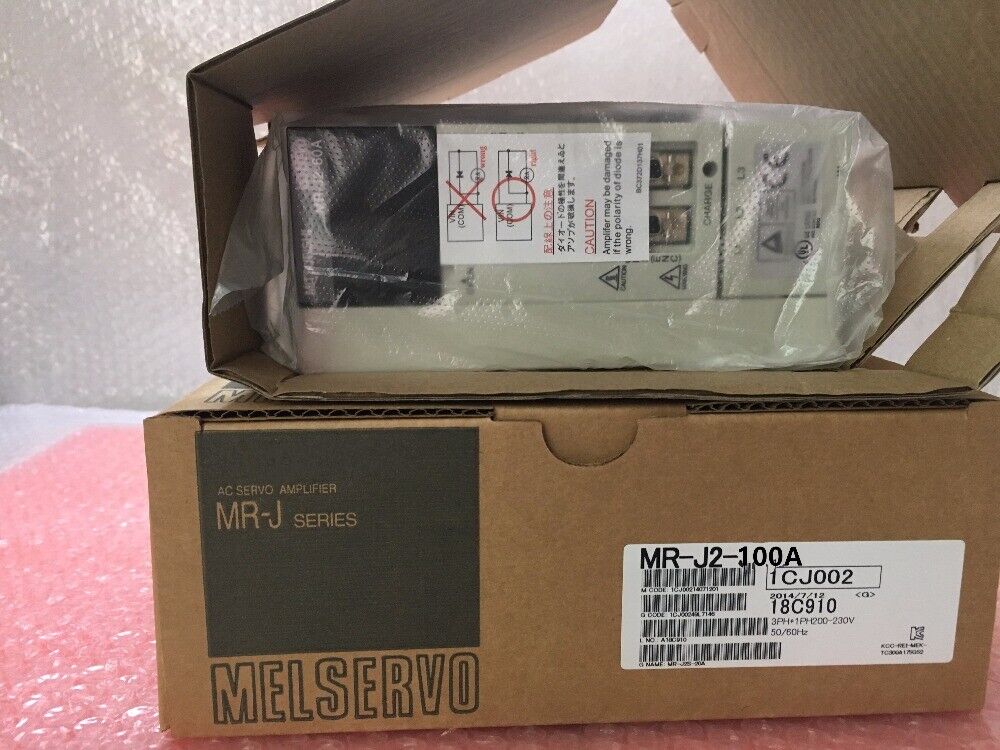 1PC MITSUBISHI AC SERVO DRIVER MR-J2-100A MRJ2100A NEW ORIGINAL FREE SHIPPING DHL / UPS / FedEx