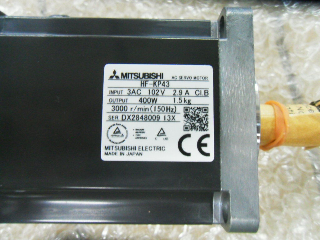 MITSUBISHI AC SERVO MOTOR HF-KP43 HFKP43 NEW ORIGINAL FREE EXPEDITED SHIPPING DHL / UPS / FedEx