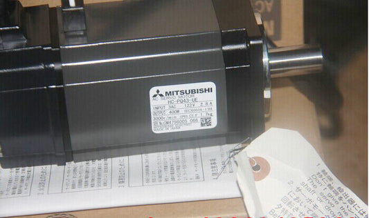 MITSUBISHI AC SERVO MOTOR HC-PQ43-UE NEW ORIGINAL FREE EXPEDITED SHIPPING DHL / UPS / FedEx