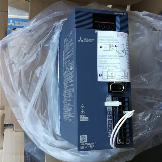 NEW MITSUBISHI AC SERVO DRIVER MR-JE-70A MRJE70A FREE EXPEDITED SHIPPING DHL / UPS / FedEX