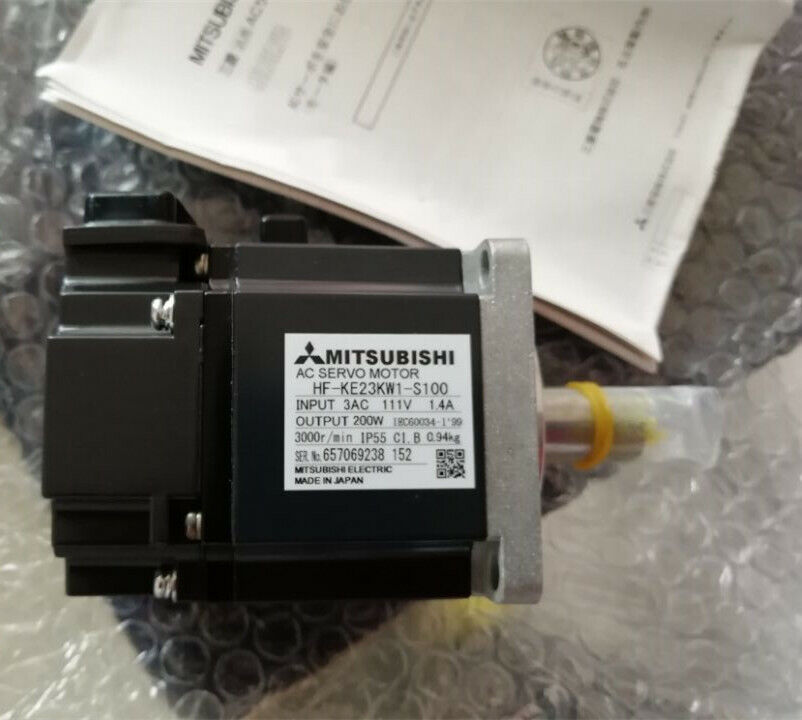 NEW ORIGINAL MITSUBISHI AC SERVO MOTOR HF-KE23KW1-S100 FREE EXPEDITED SHIPPING DHL / UPS / FedEx