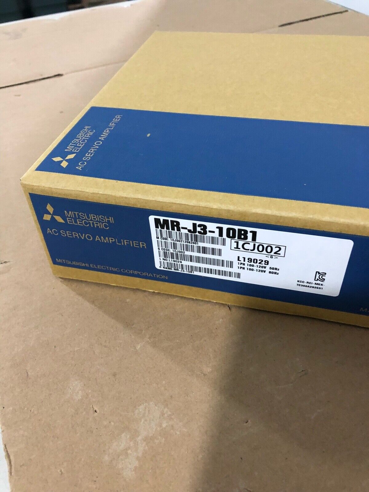 1PC MITSUBISHI AC SERVO DRIVER MR-J3-10B1 NEW FREE EXPEDITED SHIPPING DHL / UPS / FedEX