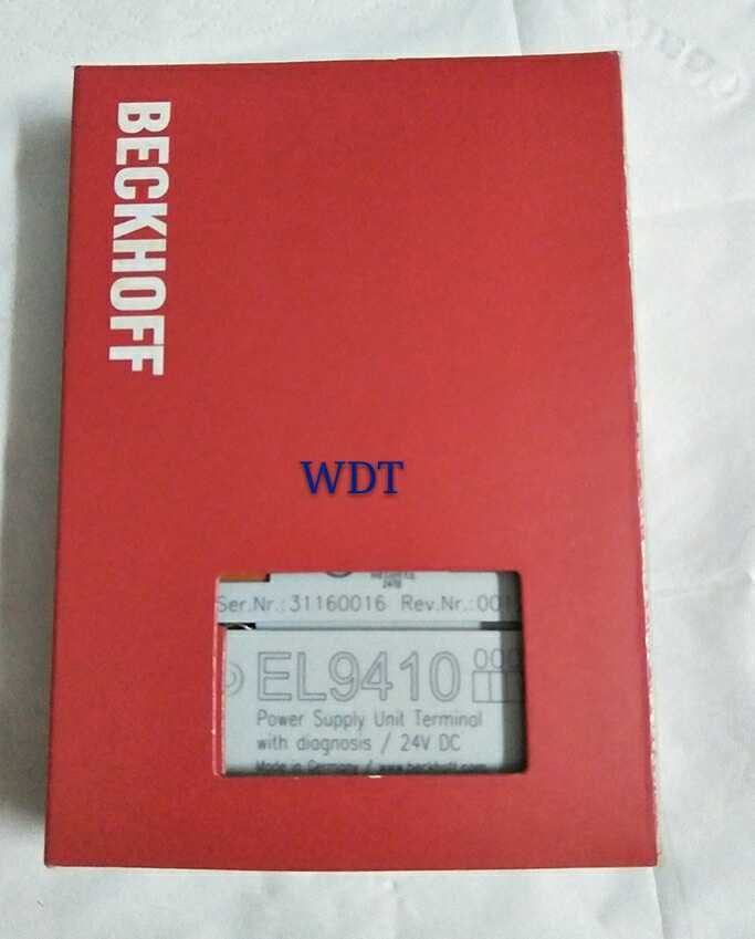 NEW BECKHOFF EL9410 PLC MODULE EL9410 EXPEDITED SHIPPING DHL / UPS / FedEx