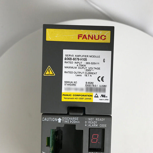 USED SERVO AMPLIFIER MODULE A06B-6079-H105 A06B6079H105 FREE EXPEDITED SHIPPING DHL / UPS / FedEx