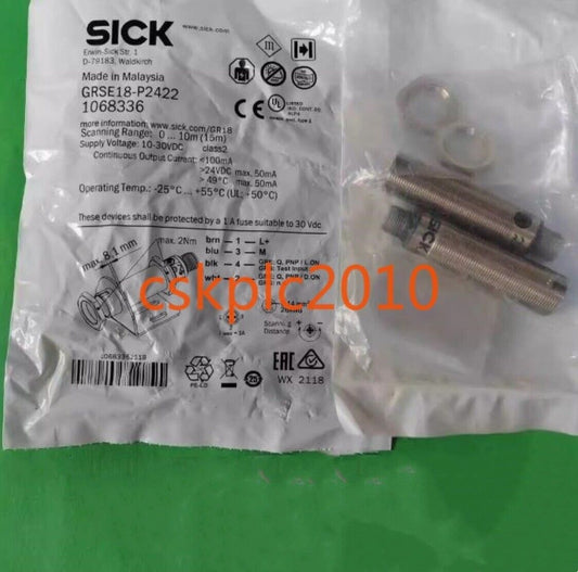 1PCS New original SICK photoelectric sensor GRSE18-P2422 1068336 in stock