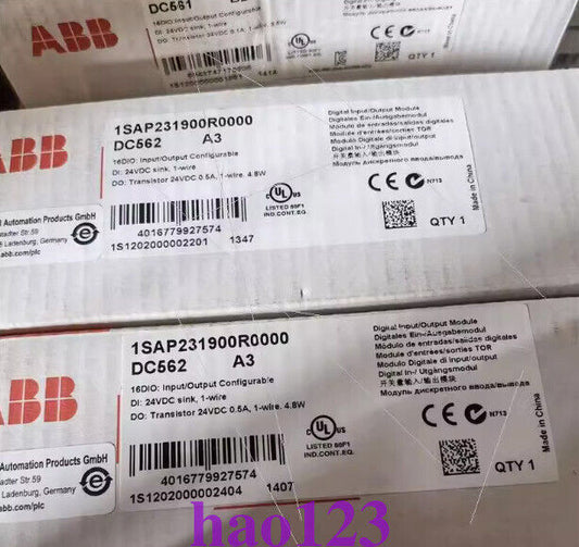ABB DC562 1SAP231900R0000 Digital input/output module Brand New DHL/FedEx