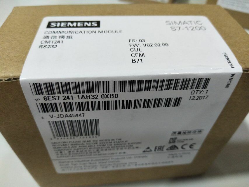 NEW SIEMENS COMMUNICATIO MODULE 6ES7 241-1AH32-0XB0 FREE EXPEDITED SHIP DHL / UPS / FedEx