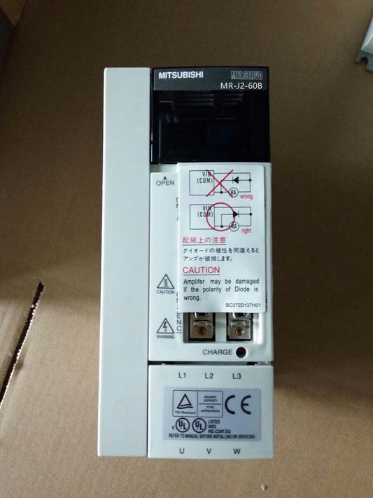 1PC MITSUBISHI AC SERVO DRIVER MR-J2-60B MRJ260B NEW FREE EXPEDITED SHIPPING DHL / UPS / FedEX