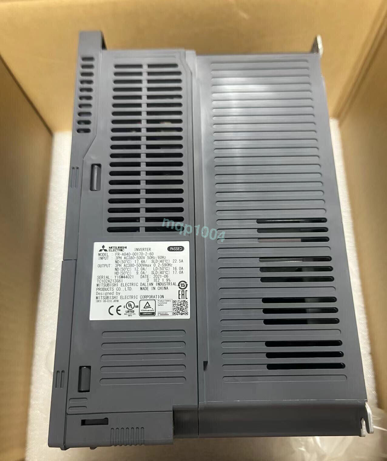 NEW MITSUBISHI FR-A840-00170-2-60 INVERTER FRA84000170260 EXPEDITED SHIPPING UPS / DHL / FedEx
