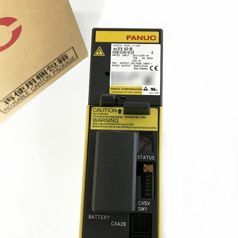 NEW FANUC SERVO AMPLIFIER A06B-6240-H124 A06B6240H124 FREE EXPEDITED SHIPPING DHL / UPS / FedEx