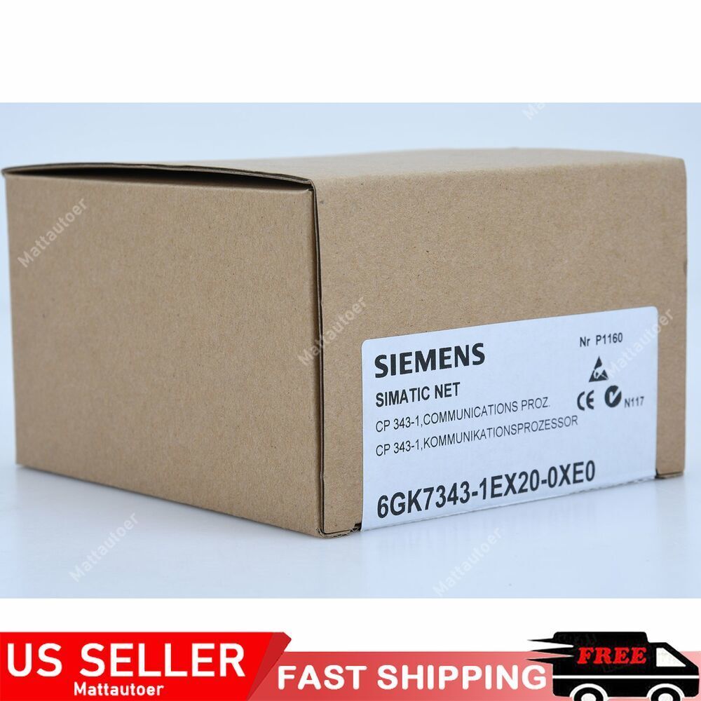 New Siemend 6GK7343-1EX20-0XE0 SIMATIC NET CP 343-1 US STOCK 6GK7 343-1EX20-0XE0