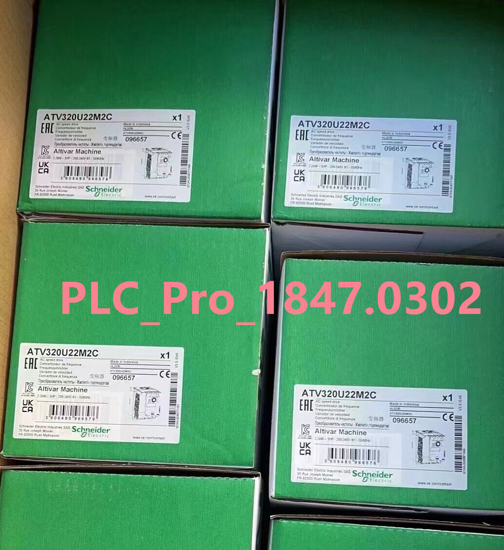 ATV320U22M2C 1PCS Brand New Schneider ATV320U22M2C 2.2kW Fast delivery