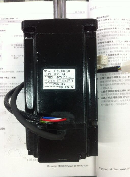 YASKAWA AC SERVO MOTOR SGME-08AF14 NEW ORIGINAL FREE EXPEDITED SHIPPING DHL / UPS / FedEx