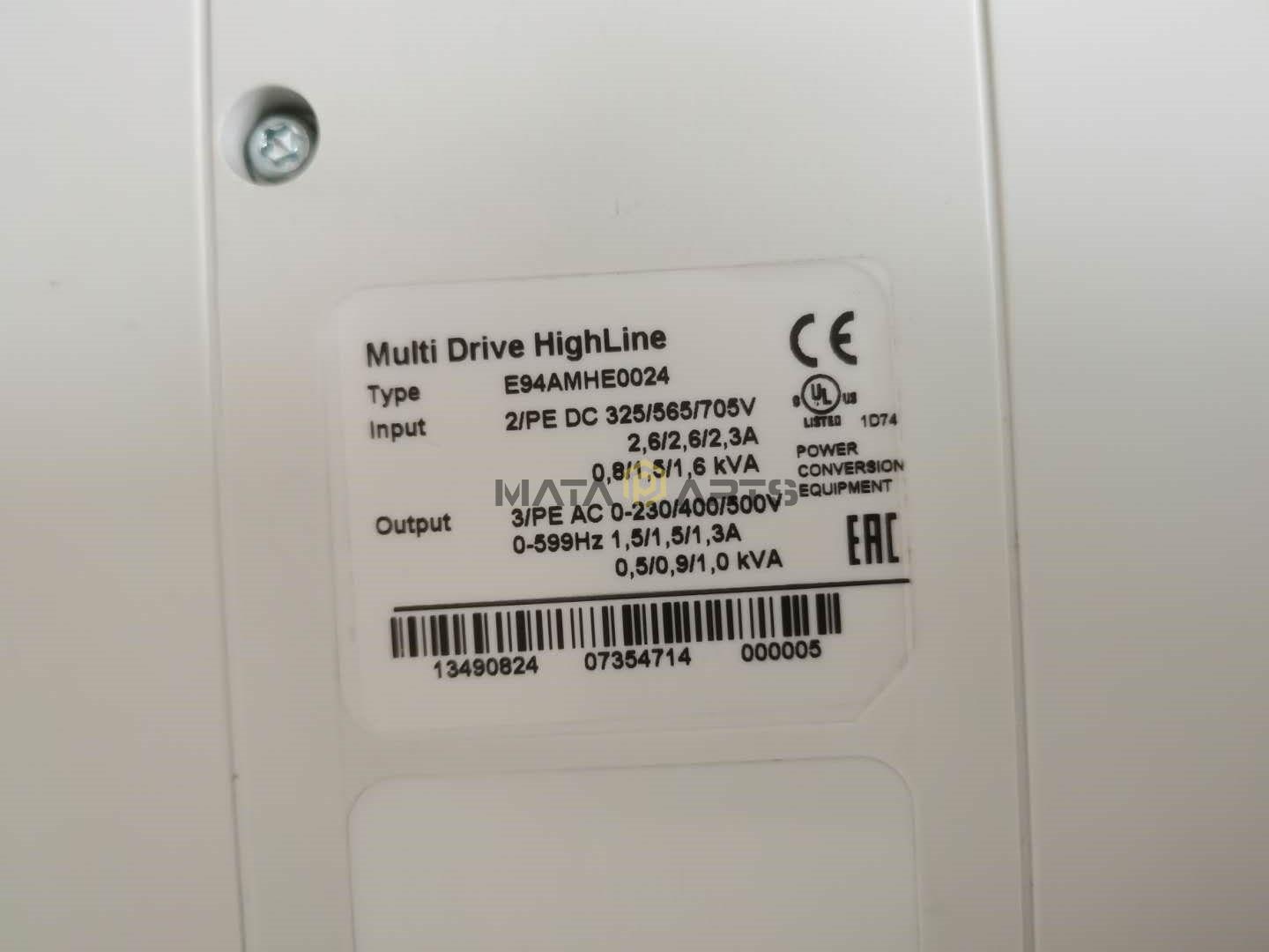 ONE NEW Lenze E94AMHE0024 Servo driver