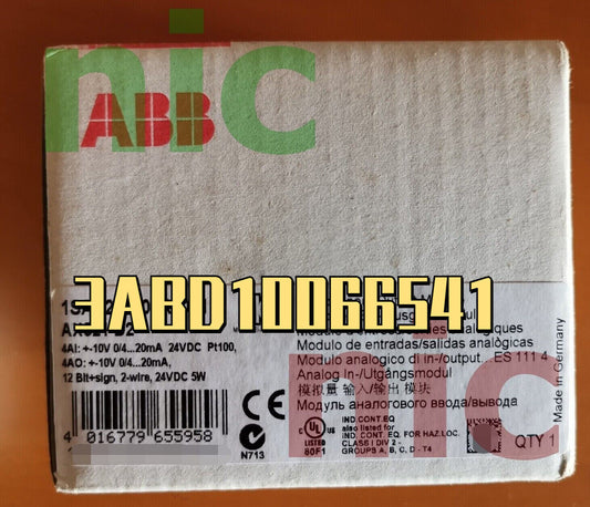 1 PCS AX521 3ABD10066541 ABB Module Brand New Fast transport via DHL