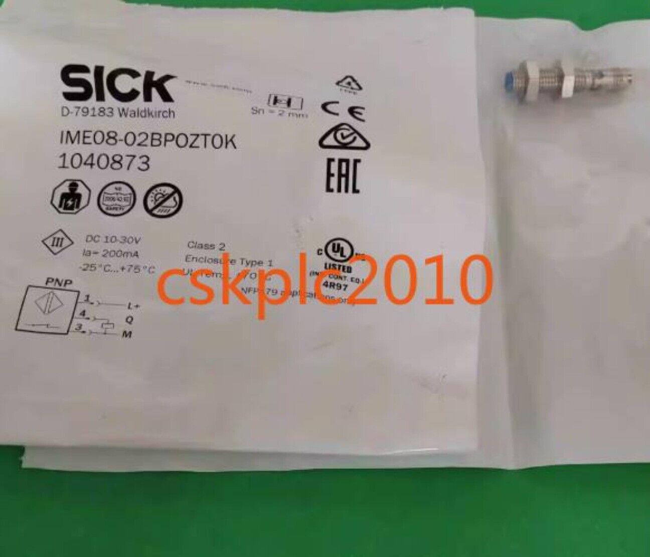 1PCS New original SICK sensor 1040873 IME08-02BPOZT0K in stock