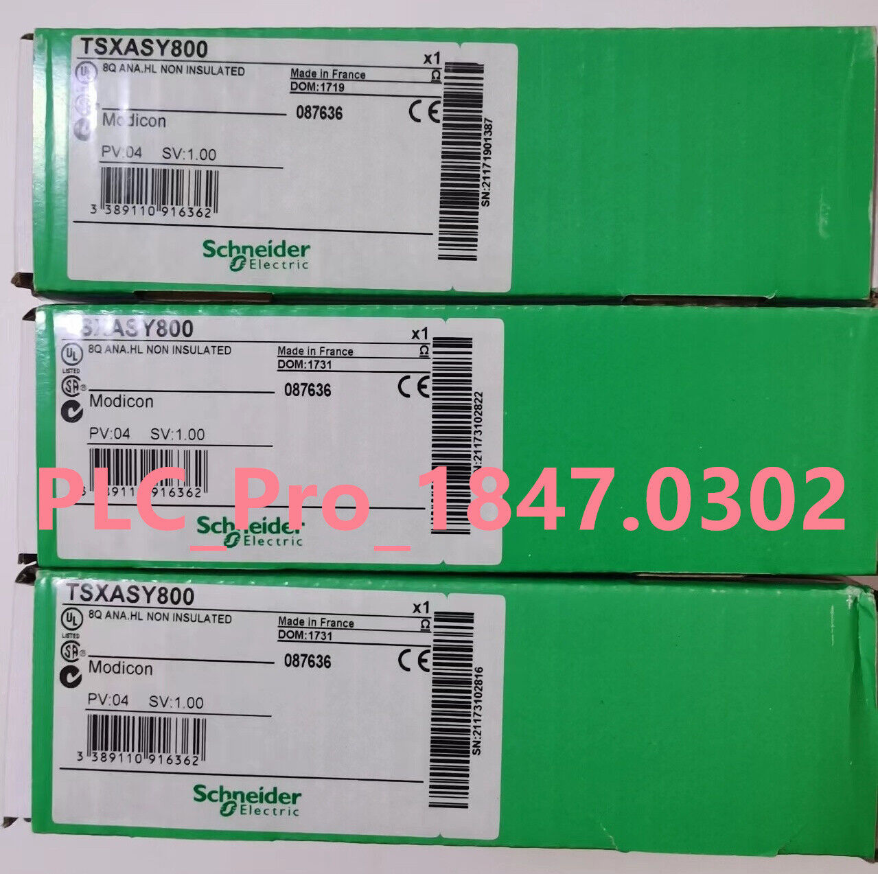 TSXASY800 1PCS New Schneider TSXASY800 PLC Analog Output Module Fast delivery