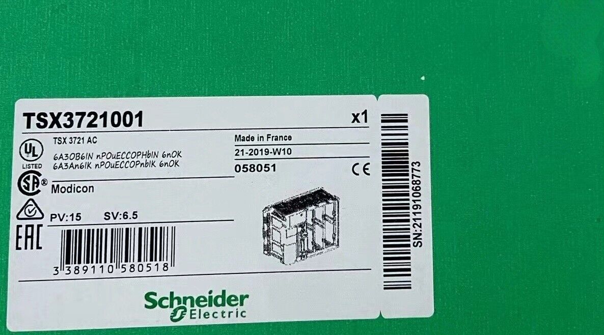 TSX3721001 1PCS New original Schneider PLC Base Unit TSX3721001 Fast delivery