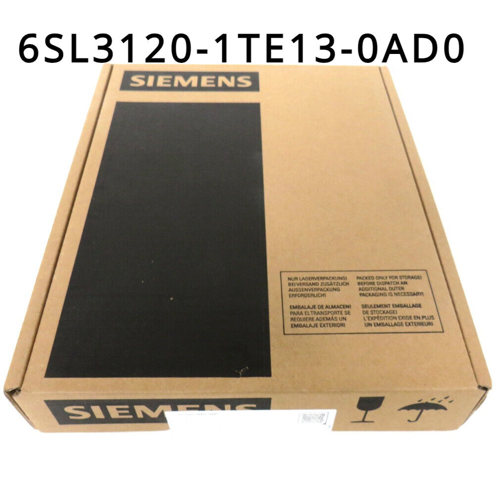 New Siemens 6SL3 120-1TE13-0AD0 6SL3120-1TE13-0AD0 S120 SINGLE MOTOR MODULE